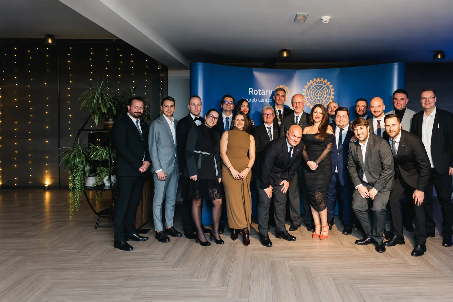 Članovi Rotary Cluba Zagreb Lenuci