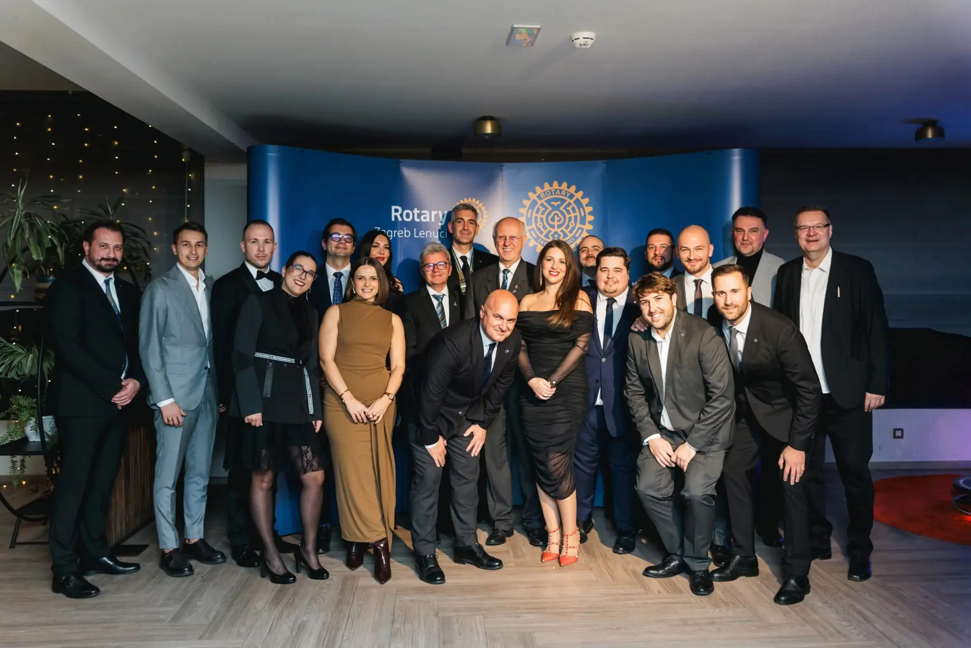 Članovi Rotary Cluba Zagreb Lenuci
